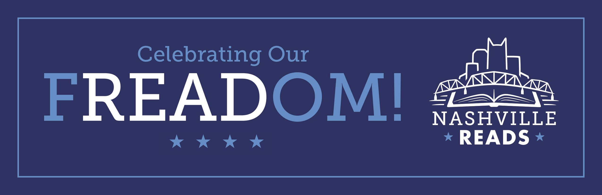 Nashville Reads program banner.