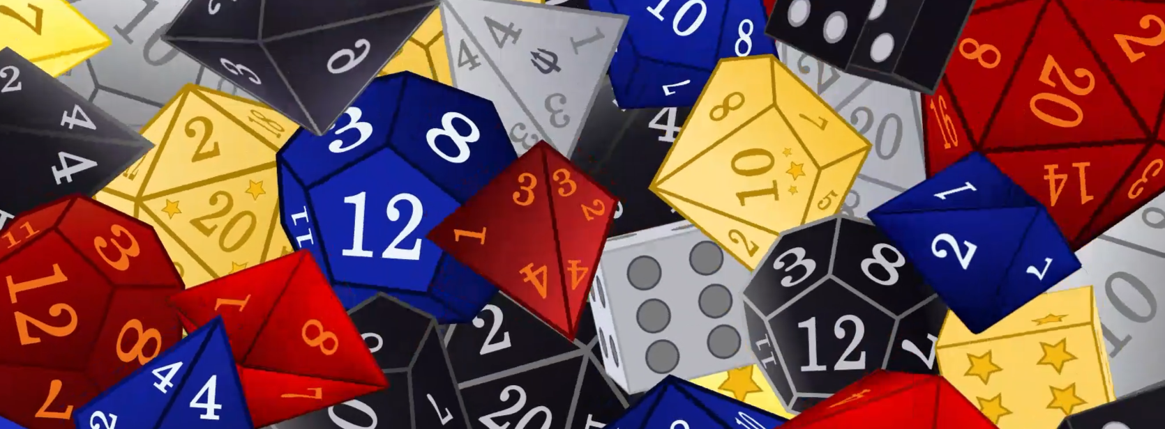 Banner Full of Dice