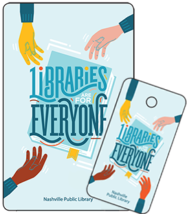 Libraries Are For Everyone library card
