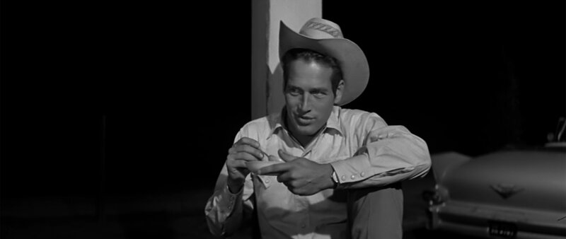 Paul Newman at night