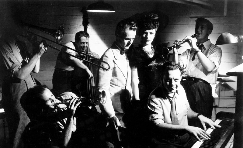 a jazz combo at work