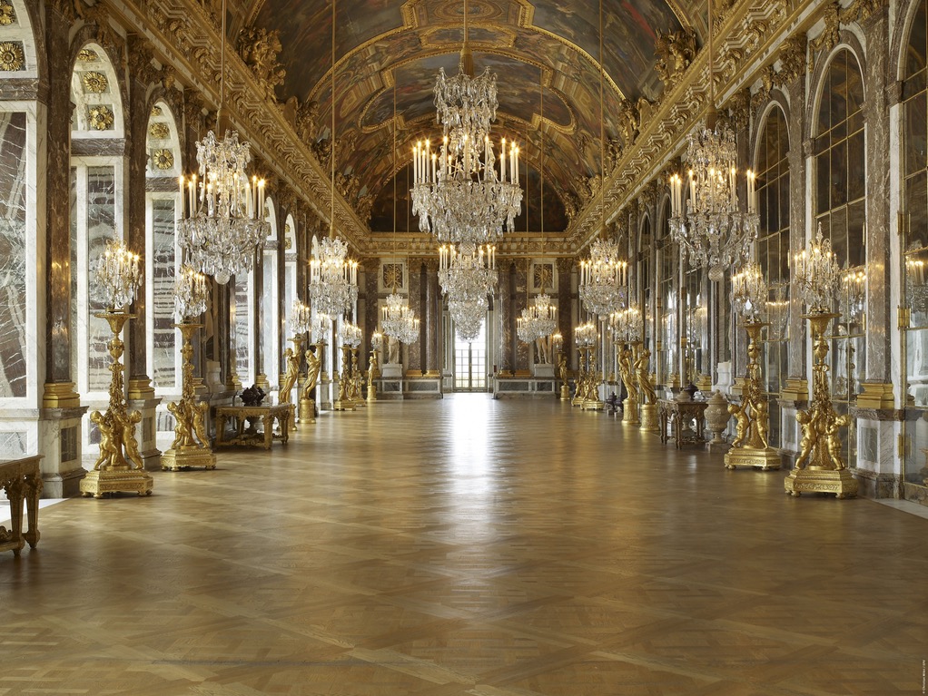 The Hall of Mirrors at Versailles