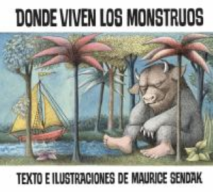 "Where the Wild Things Are" Book Cover Spanish Edition