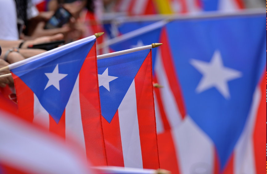 Puerto Rican flags 