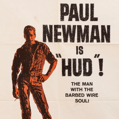 'Hud' poster with Paul Newman