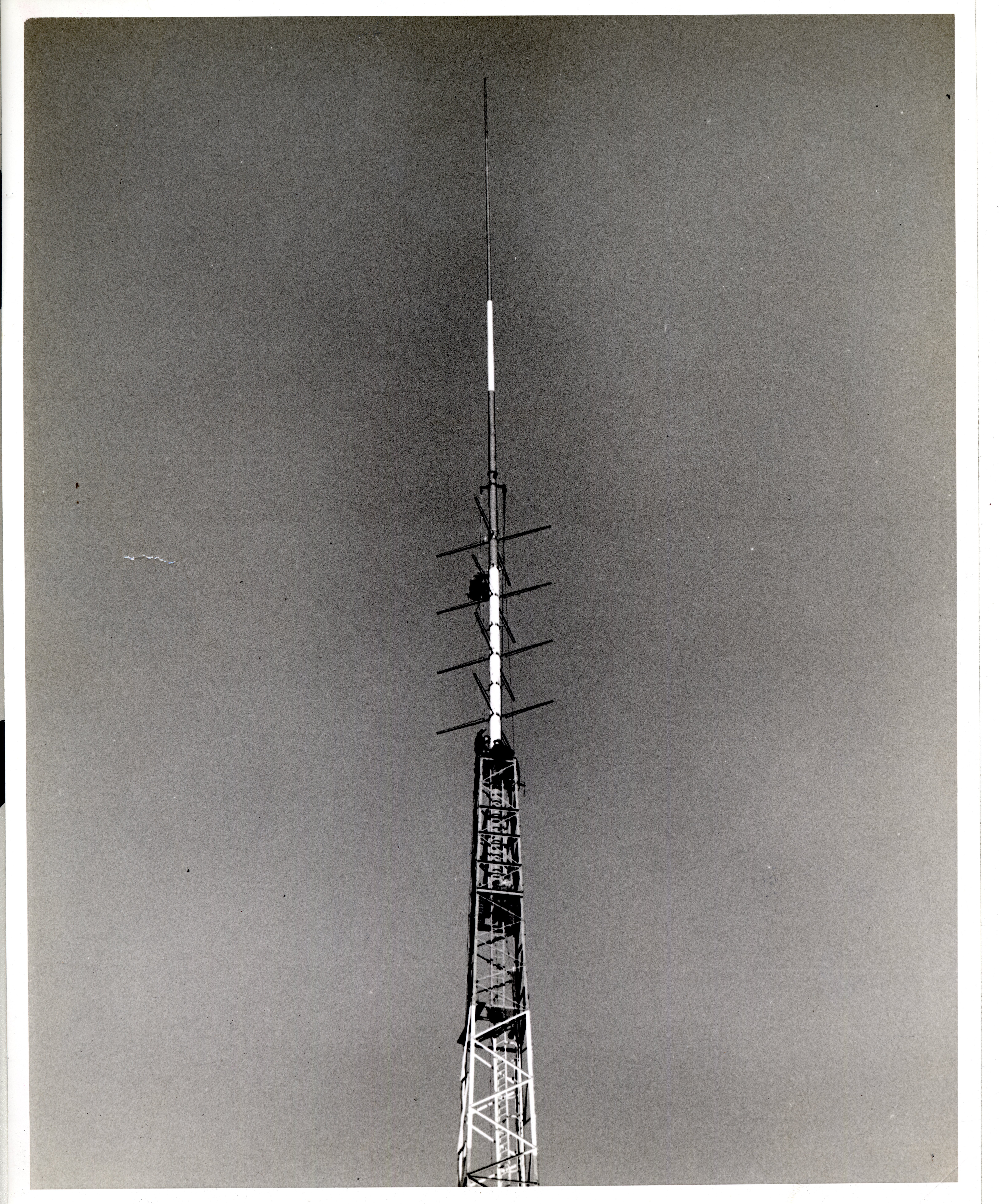 A view of the top of the WSM Tower