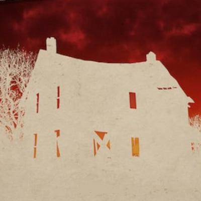 negative photo of a house