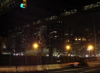 Ground zero in NYC, in 2008