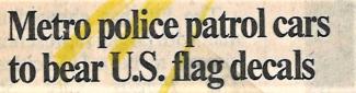Tennessean clipping from September, 2001. 