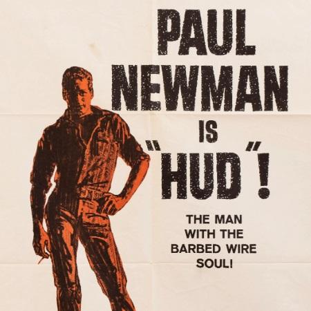 'Hud' poster with Paul Newman